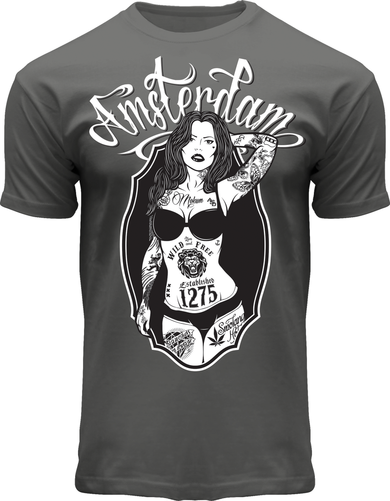 Fox Originals Amsterdam Tattoo Girl T-shirt