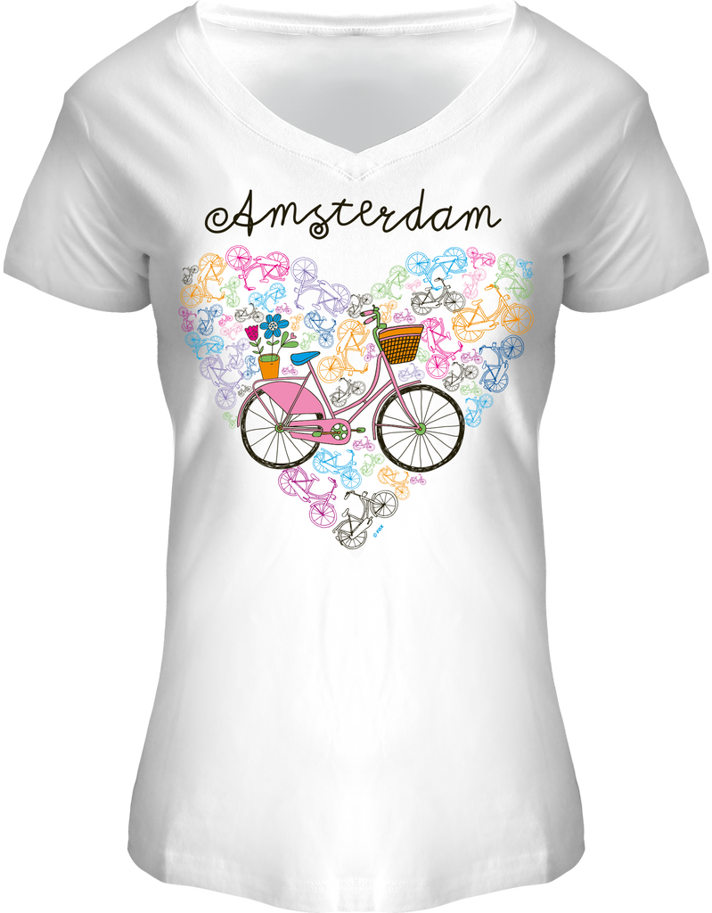 Fox Originals Bike Heart Amsterdam T-shirt