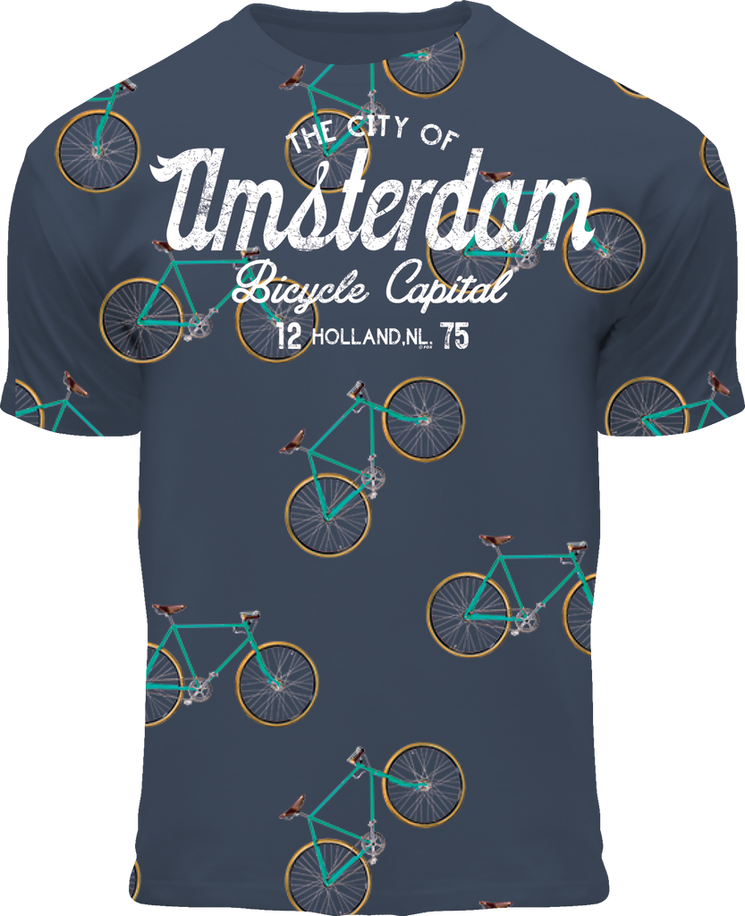 Fox Originals Bike Pattern Amsterdam T-shirt Kids