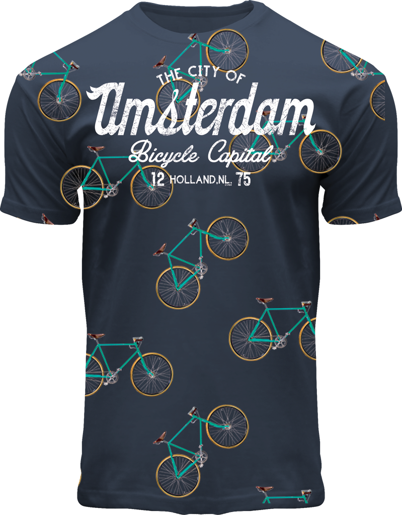 Fox Originals Bike Pattern Amsterdam T-shirt
