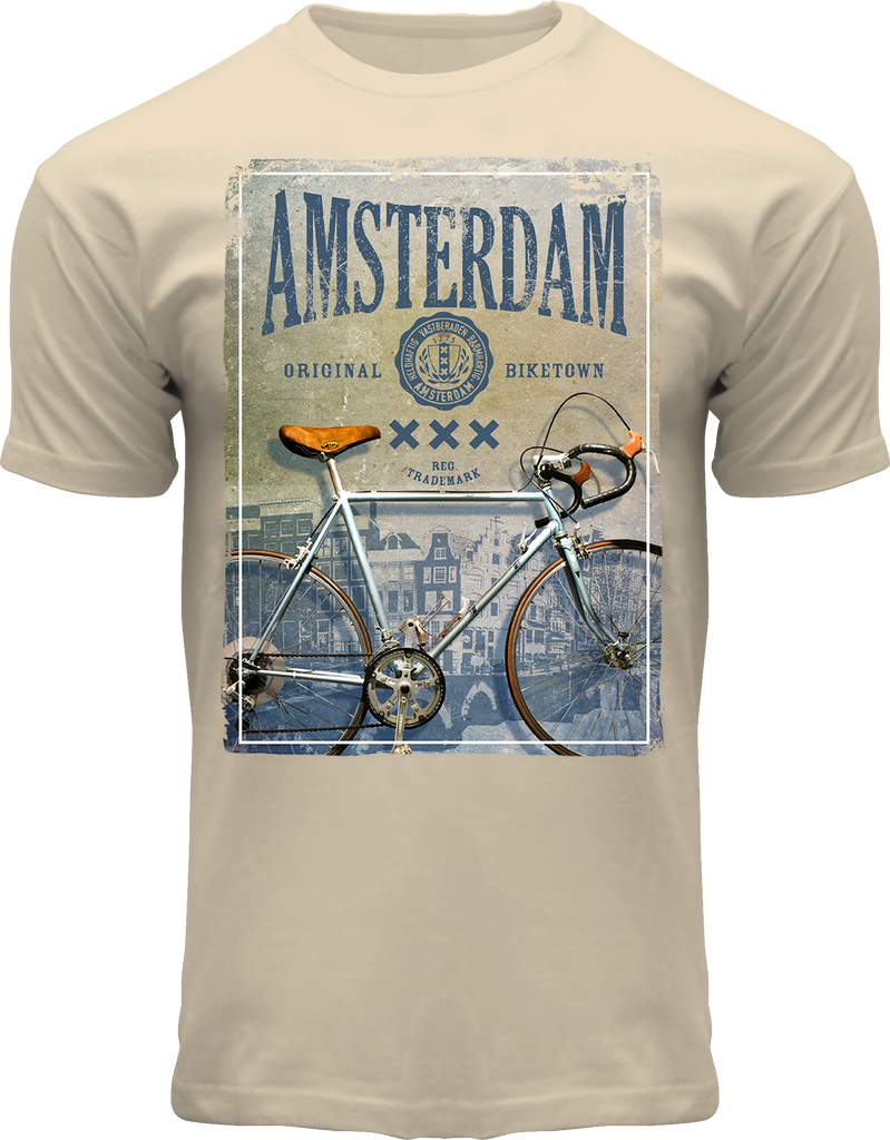 Fox Originals Amsterdam Bike Foto Heren T-shirt